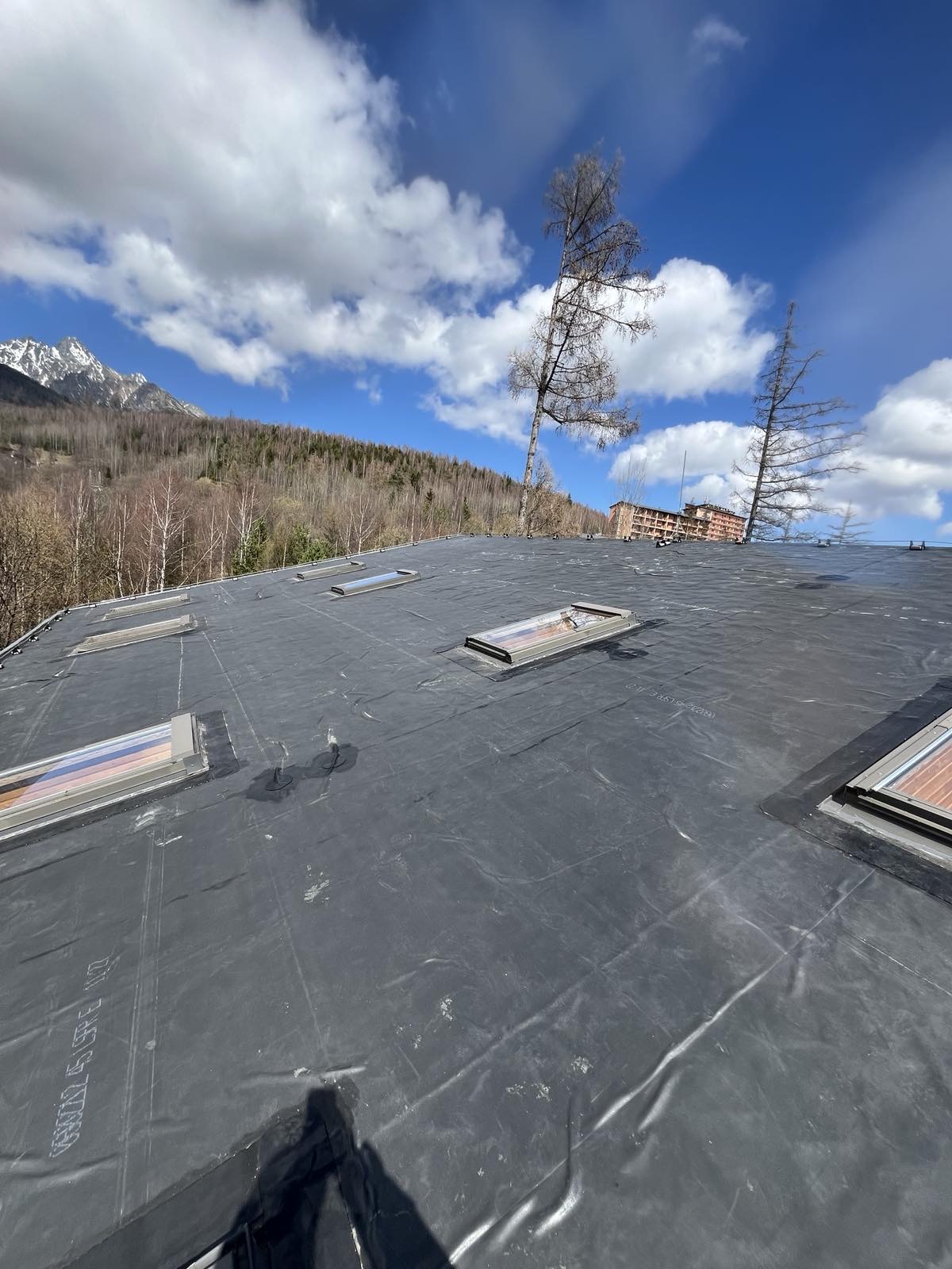Strecha penziónu · Vysoké Tatry