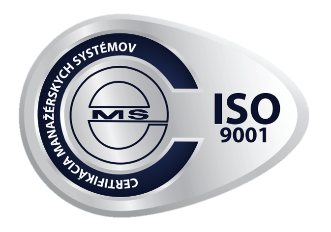 Certifikát ISO 9001 — systém manažérstva kvality